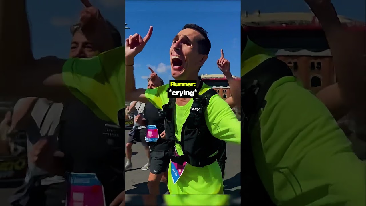 He Finished The Marathon 🥹