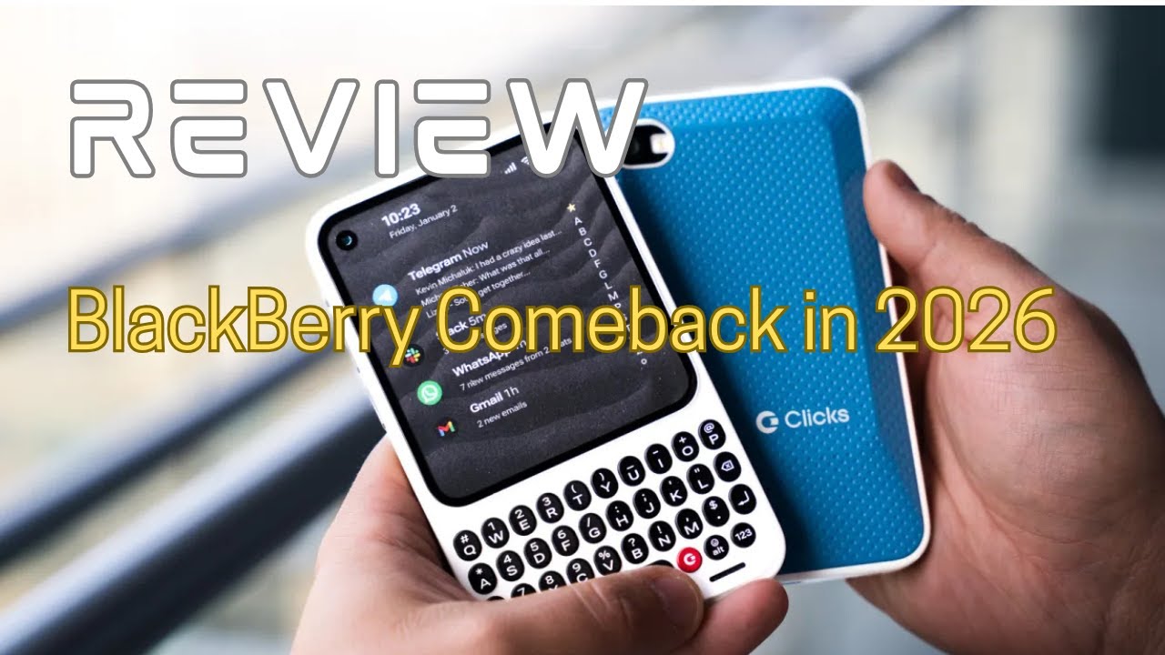 Clicks Communicator Review: BlackBerry Comeback in 2026 with Physical Keyboard!