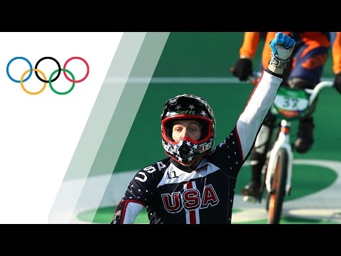 The USA's Fields takes gold in Men's BMX