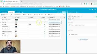 Sending a Linked Image with Gmail Automation in Airtable