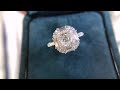 1.00 ct H SI1 GIA K18 ホワイトゴールド 天然 ダイヤモンド リング ネックレス 両用タイプ クラシックモダン 上品 婚約指輪