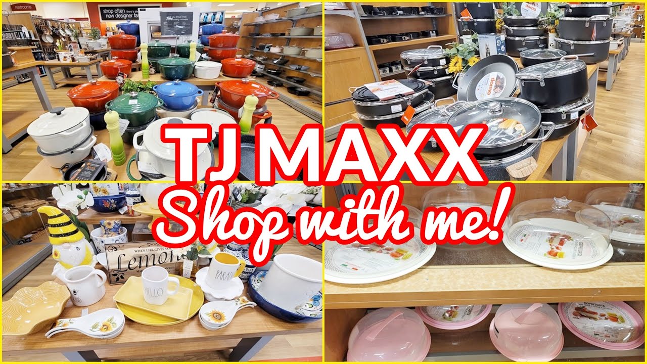 TJ MAXX SHOP WITH ME 🍲🥘 COOKWARE KITCHENWARE 🍳🥘 POTS AND PANS YouTube