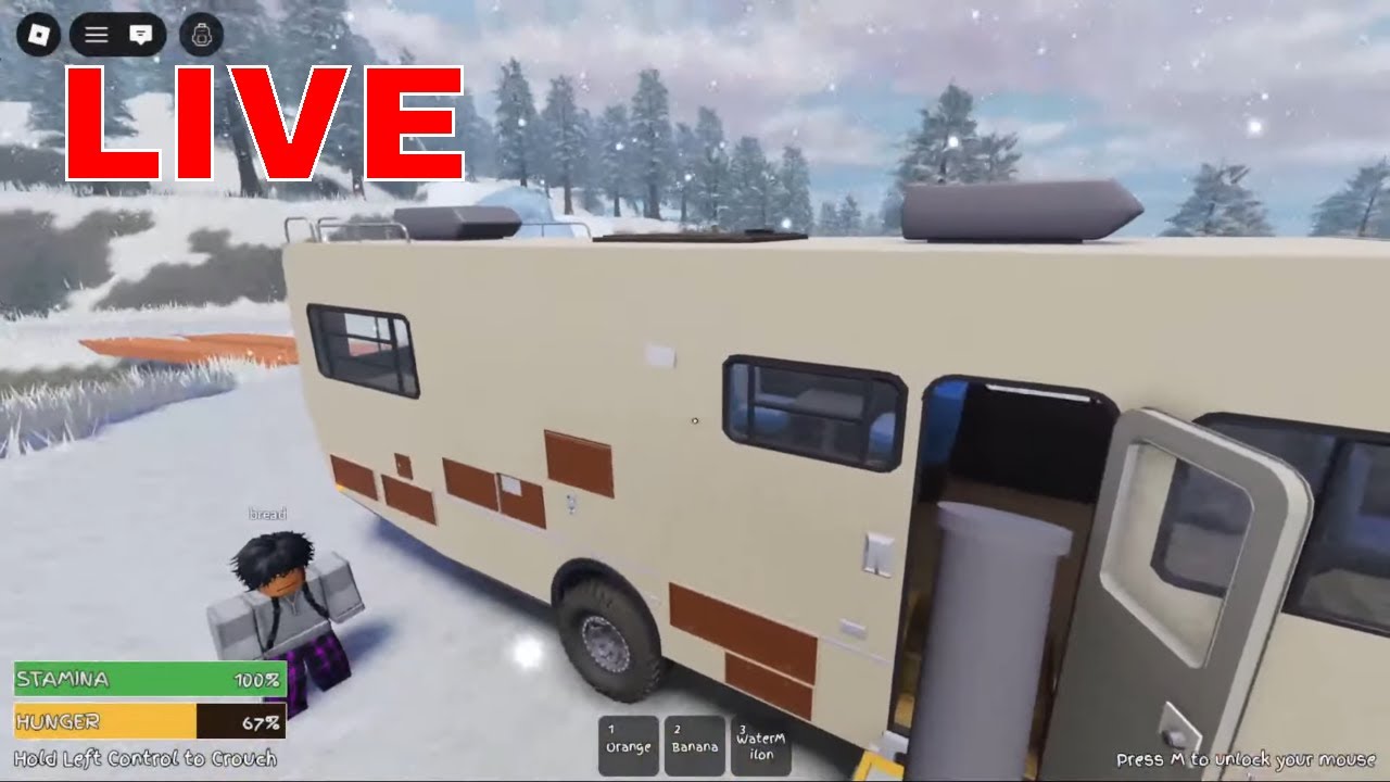Roblox LIVE - RV COOKED, EMERGENCY RESPONSE, BUILD A STONE MINER AND RANDOM GAMES 29/12