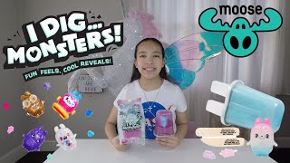 I DIG MONSTERS TOY UNBOXING AND COLOR CHANGING SURPRISE MONJI