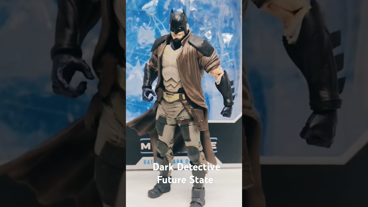 Batman Dark Detective Future State Mcfarlane Toys DC Multiverse Q Monitos Review