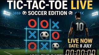Ronaldo Vs Messi ⚽ Style❌ Tic Tac Toe ⭕Challenge 🔴 Live Gameplay With Us😱 screenshot 5