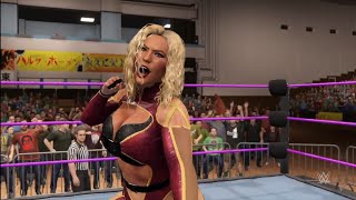 Nikkita Lyons Vs Iyo Sky. Joshi Pro Wrestling. Wwe 2K23