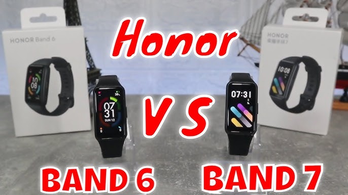 HUAWEI Band 8 vs HONOR Band 7 