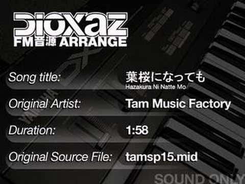 Dioxaz FM音源 Arrange - 葉桜になっても by Tam Music Factory