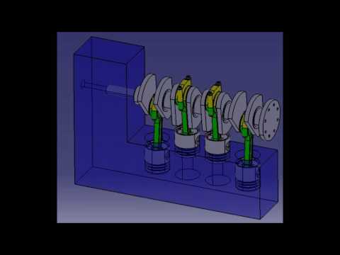 Catia V5. Engine Assembly. Ensamblaje motor