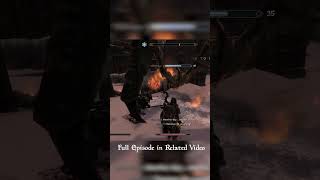 RIP the bravest guard in Winterhold  | #moddedskyrim #skyrimletsplay #skyrimmods  #elderscrolls