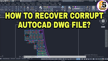 How To Recover autocad Corrupt DWG File ?