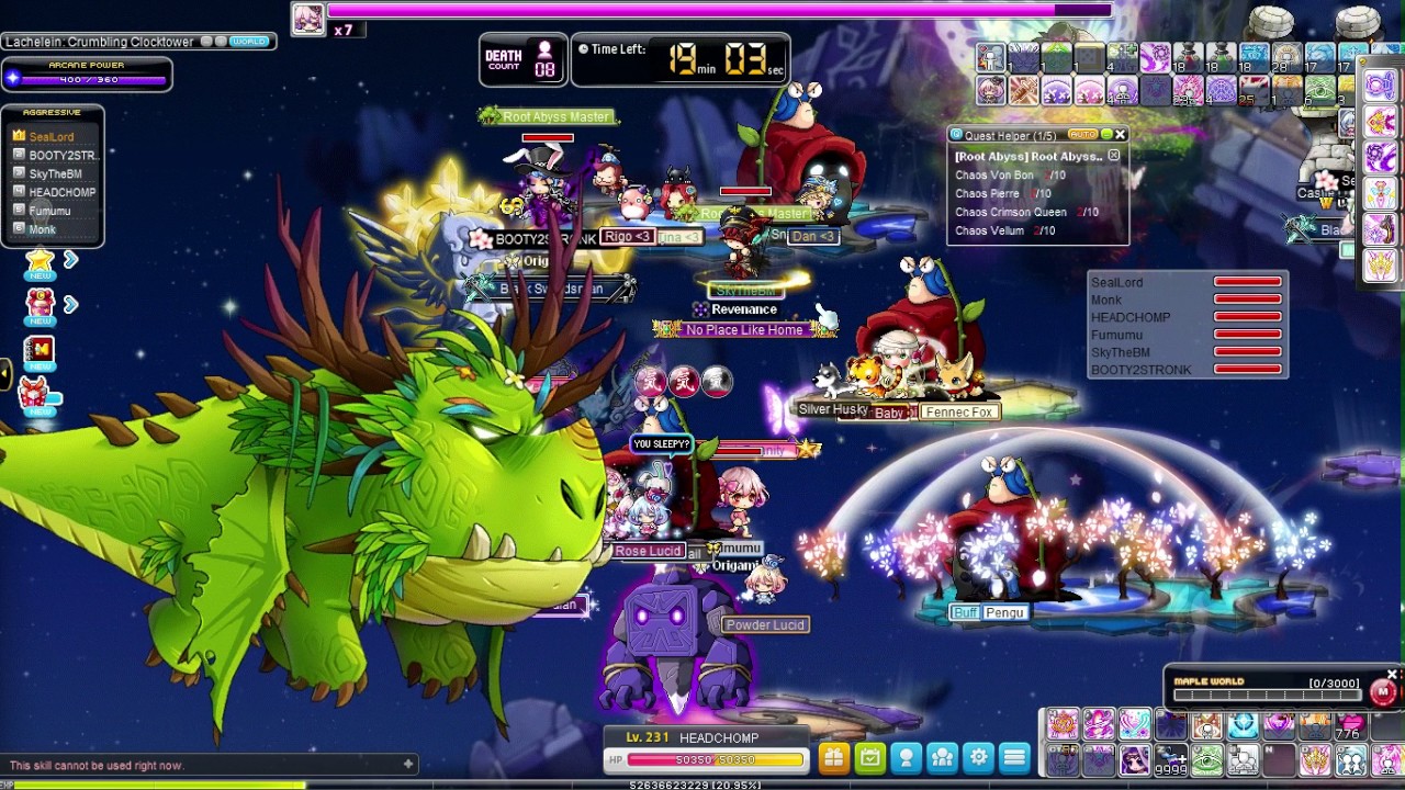 [GMS MYBCKN] Lucid clear! Angelic Buster PoV