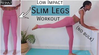 8 Min Slim Legs *no bulk Workout / Inner Thighs and Booty / Wanja Jowe