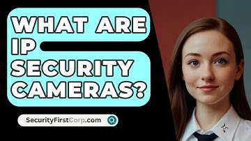What Are IP Security Cameras? - SecurityFirstCorp.com