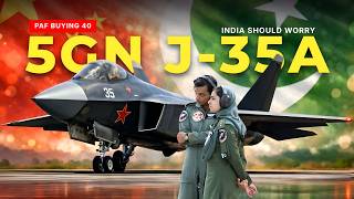 Stan Purchase 40 Chinese J-35A Fifth Generation Fighters India Should Worry