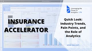 Insurance Accelerator Program Quick Look: Industry Trends, Pain Points, and the Role of Analytics
