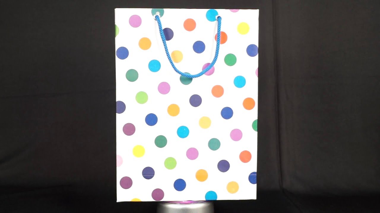 DIY Teacher Gift - Paint Dotted Tote Bag - The Simply Crafted Life