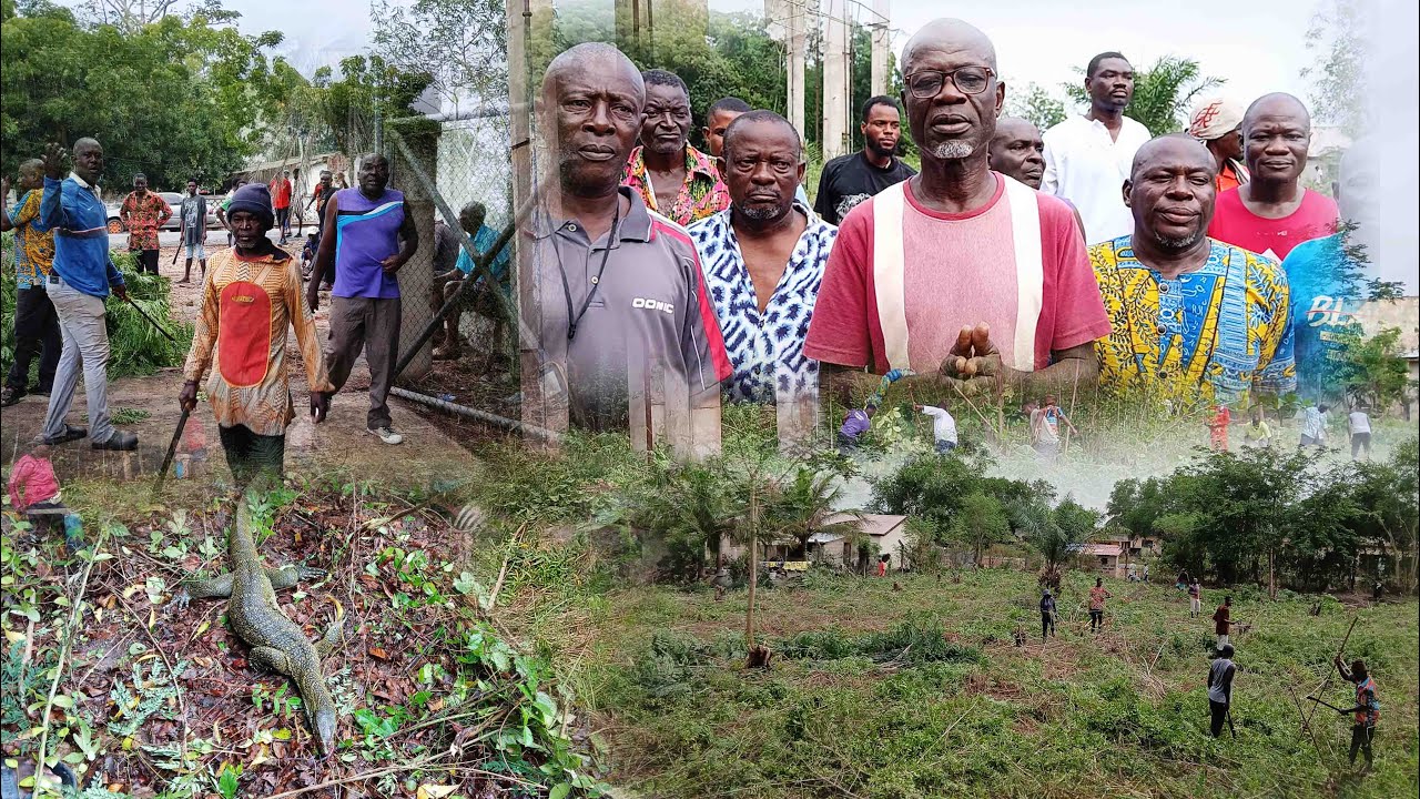 Anyako Water Issue: Communal Labour Towards The Water Project. #cinabitv #news #water #anyako