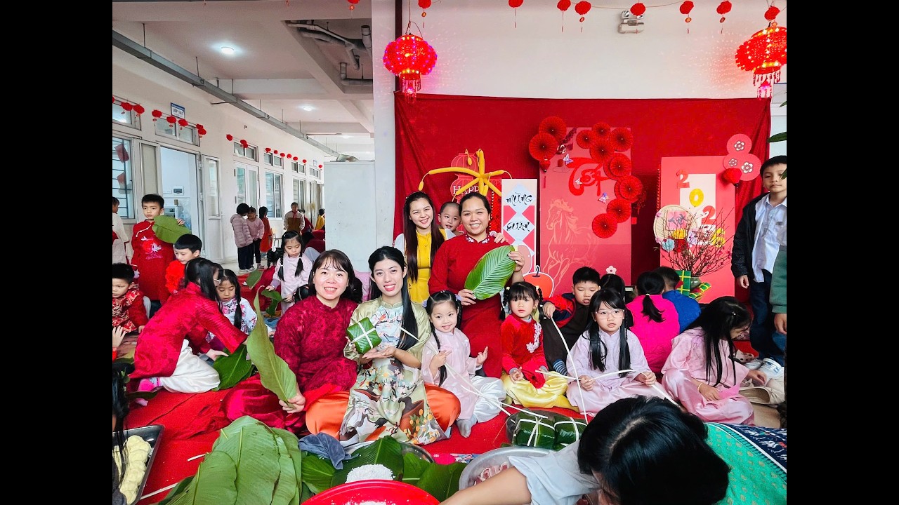 KHỐI 1 TRẢI NGHIỆM GÓI BÁNH CHƯNG