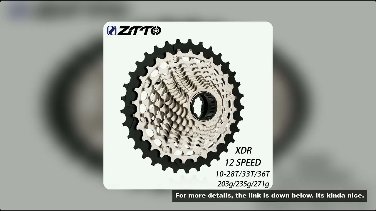 ZTTO New Road Bike 12 Speed XDR Cassette Ultralight Sprocket