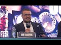 Oleksandr Usyk HILARIOUSLY shows Daniel Dubois 'low blow' photos