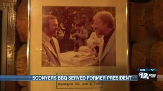 Restaurant owner remembers serving barbecue to president