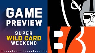 Las Vegas Raiders vs. Cincinnati Bengals | Super Wild Card Weekend NFL Game Preview