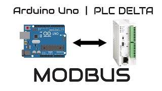 Conexion Modbus entre PLC Delta y Arduino Uno 👨‍💻💻 Tutorial