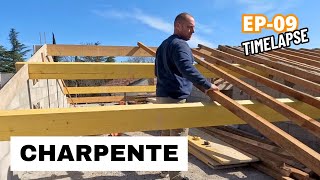 Rénovation de la CHARPENTE  Rénovation EP09 TIMELAPSE & CONSEILS