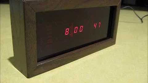 1980 Vintage Jameco Digital Clock Kit  MM5314N LED 70