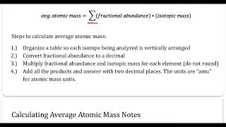CHEM HELP Calculating the Average Atomic Mass of Magnesium
