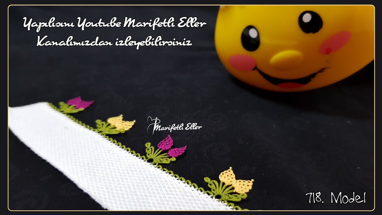 Çok Beğenilen Çıtı Pıtı Harika Bir İğne Oyası Modelinin Anlatımlı Yapılışı | 718. Model