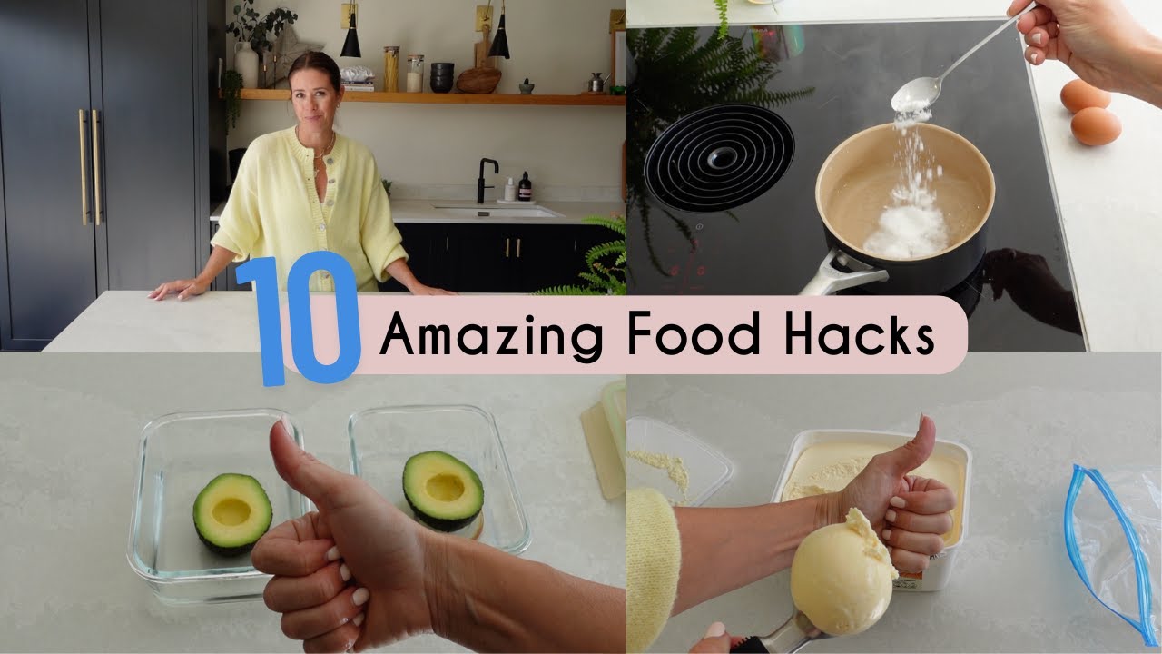 10 FOOD HACKS YOU'LL WISH YOU KNEW SOONER | STOP WASTING FOOD | Kerry Whelpdale