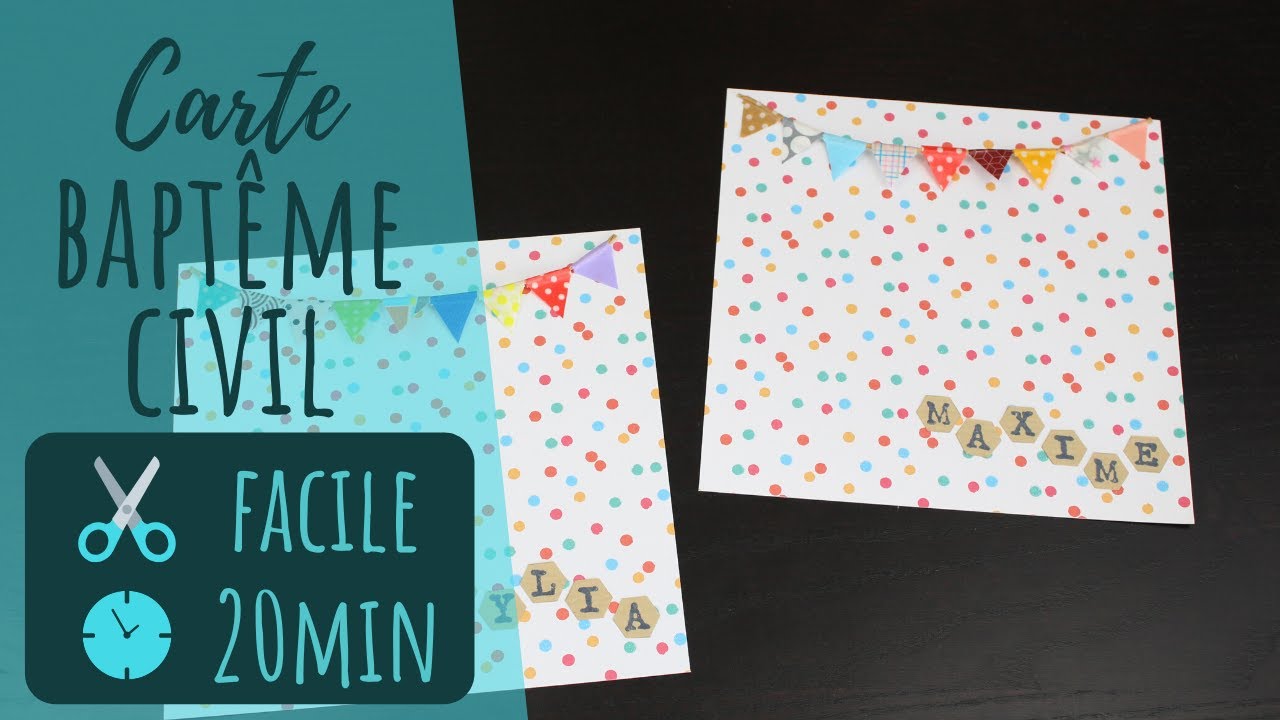 HOWAF Cartes De Baptême Pour Garçons, Carte De Baptême Pour Garçon