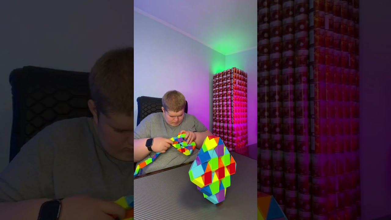 ЗМЕЙКА РУБИКА 144 элемента - РОМБ 