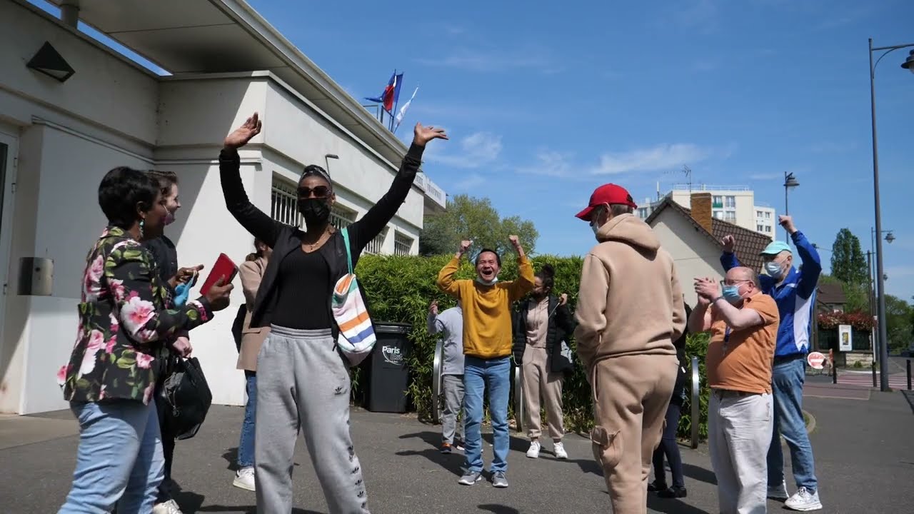 Découverte du basket fauteuil  par les habitants du FAM 