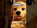 Pudding REALLY Wants That Ramen! 🍜🤤 #Shorts #cutedog #dogmom #goodmorning #dogdad #goldenretriever