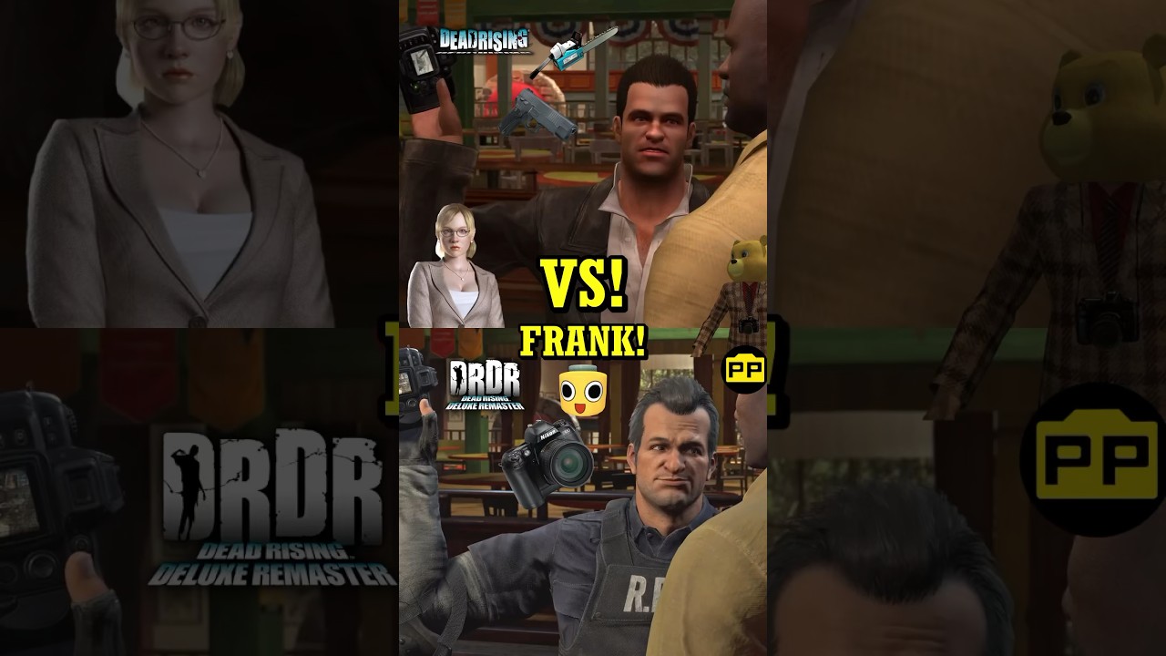Dead Rising Deluxe Remaster vs Original Comparison Gameplay - Frank West 