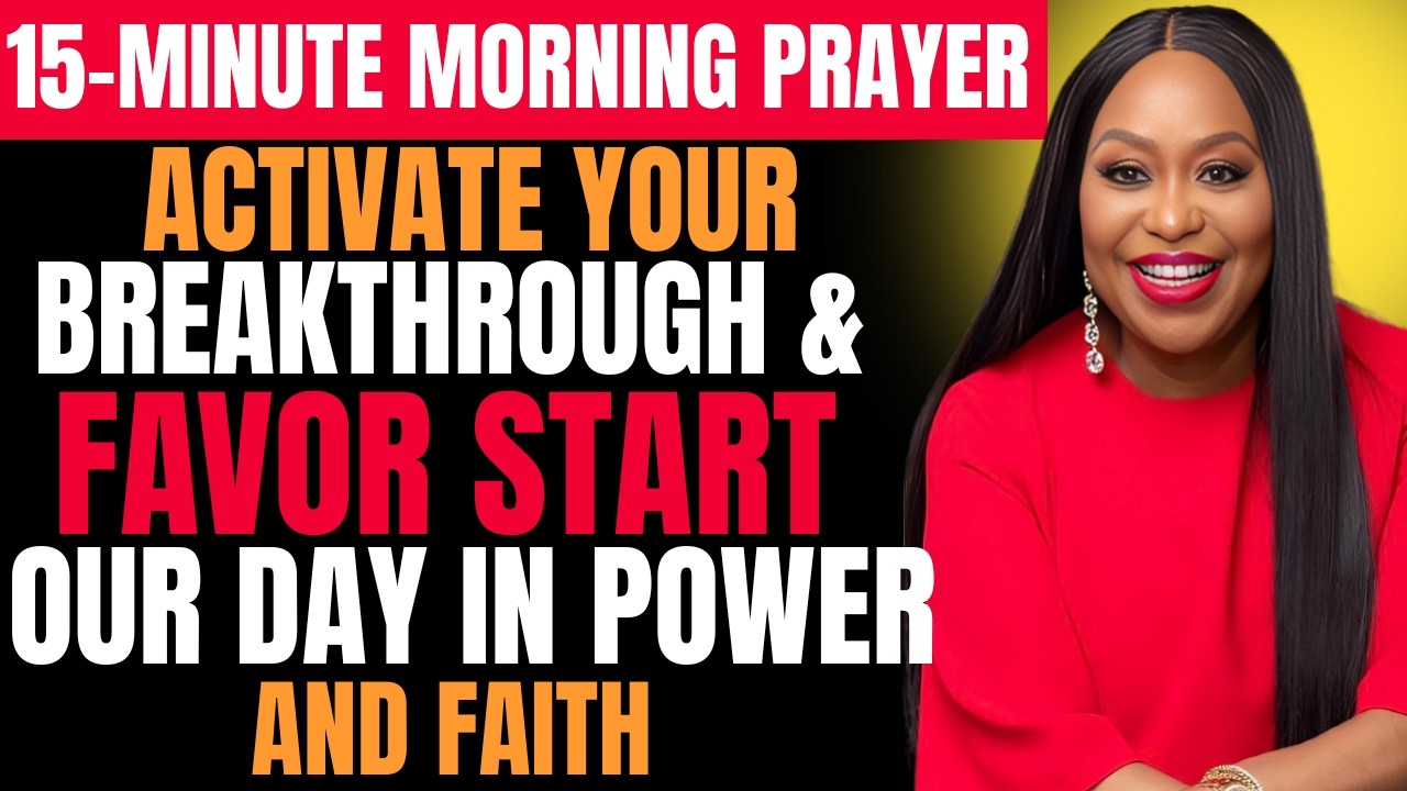 15 Minutes Powerful Morning Prayer to Command Your Day | Dr. Cindy Trimm Prophetic Activation