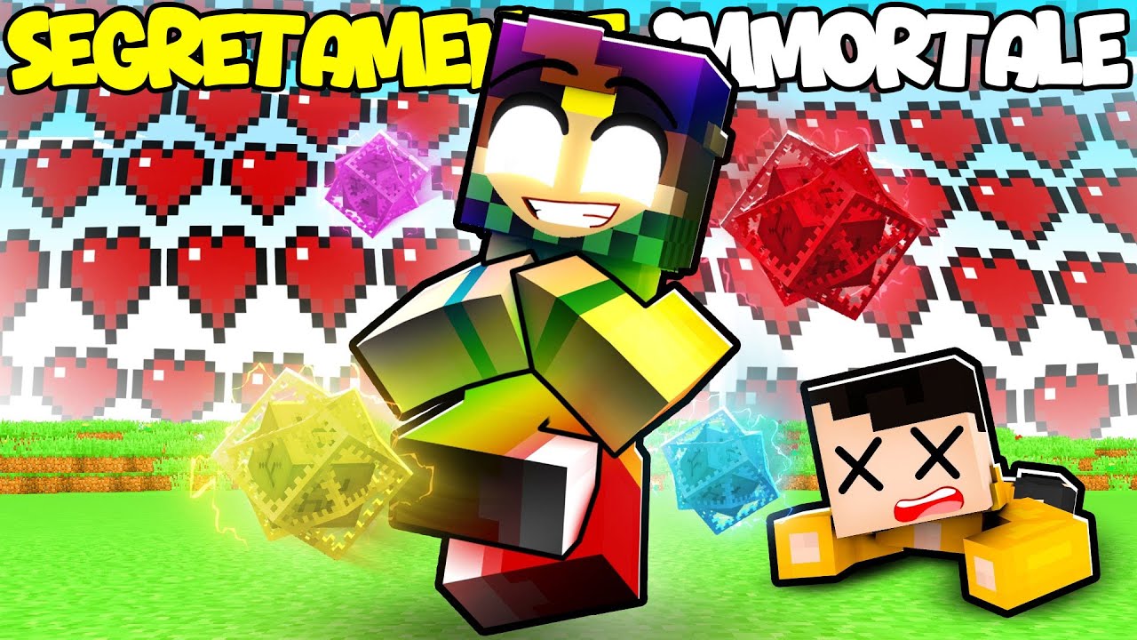 SONO SEGRETAMENTE DIVENTATO IMMORTALE contro LOCO nella SPEEDRUN di MINECRAFT