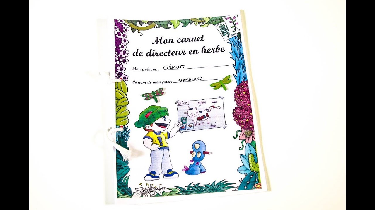 Page De Garde De Carnet D D'aventurier Facile A Faire Réalisez votre carnet d'aventurier en classe - YouTube
