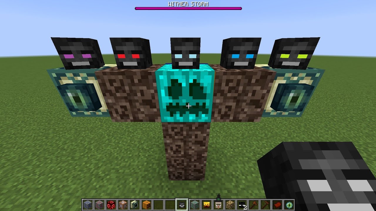 what if you create a WITHER NOOB BOSS in MINECRAFT - YouTube