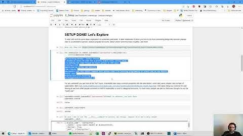 Subreddit Analysis: Tutorial 0 - Setup