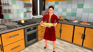 Happy Family Life Dad Mom - Virtual Housewife 2 screenshot 1