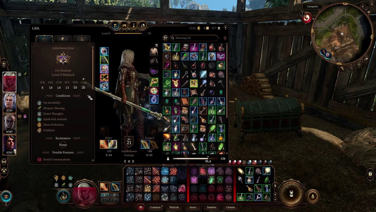 Baldur's Gate 3 - Honor Mode Ruleset - Lolth Drow Warlock Run - Pt 32