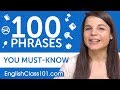 100 Phrases Every English Beginner Must-Know