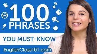 100 Phrases Every English Beginner Must-Know