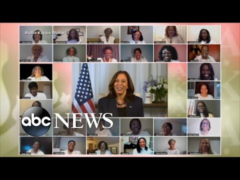 Howard sorority sisters inspired by Vice President Kamala Harris’ rise.