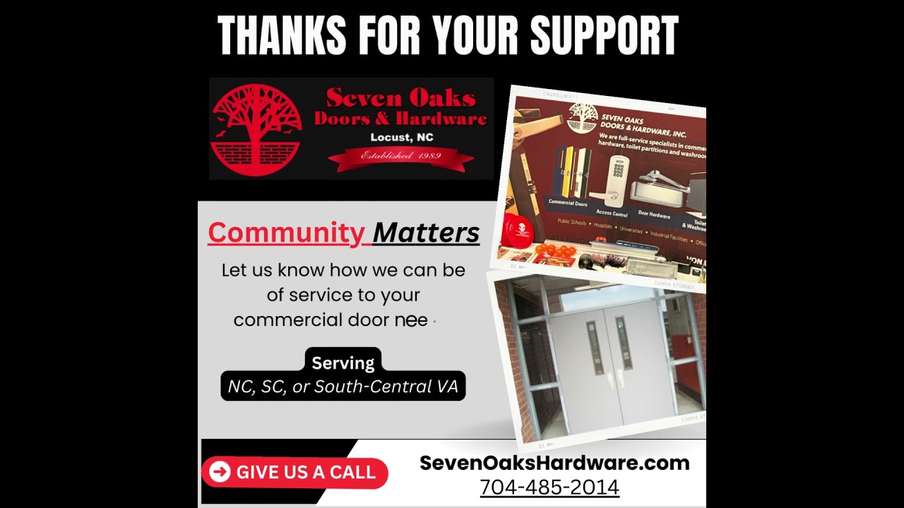 Support Local - Your Trusted Partner for Commercial Door Solutions